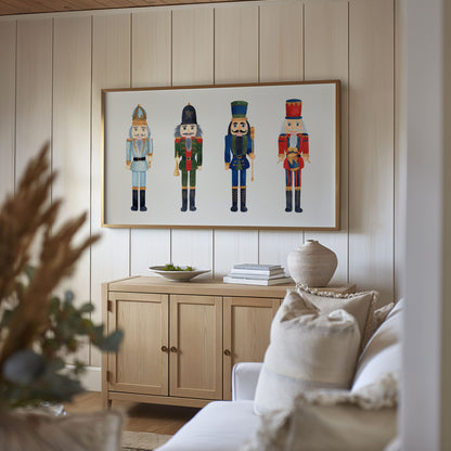 Watercolor Nutcrackers