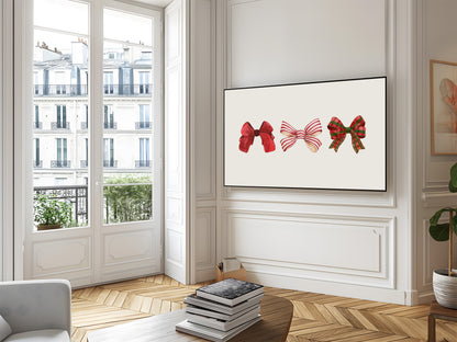 Red Coquette Bows
