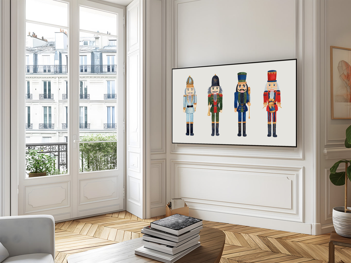 Watercolor Nutcrackers
