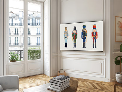 Watercolor Nutcrackers