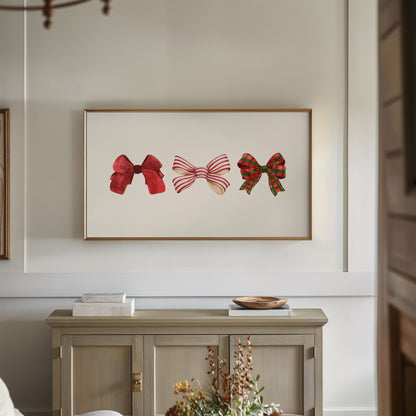 Red Coquette Bows