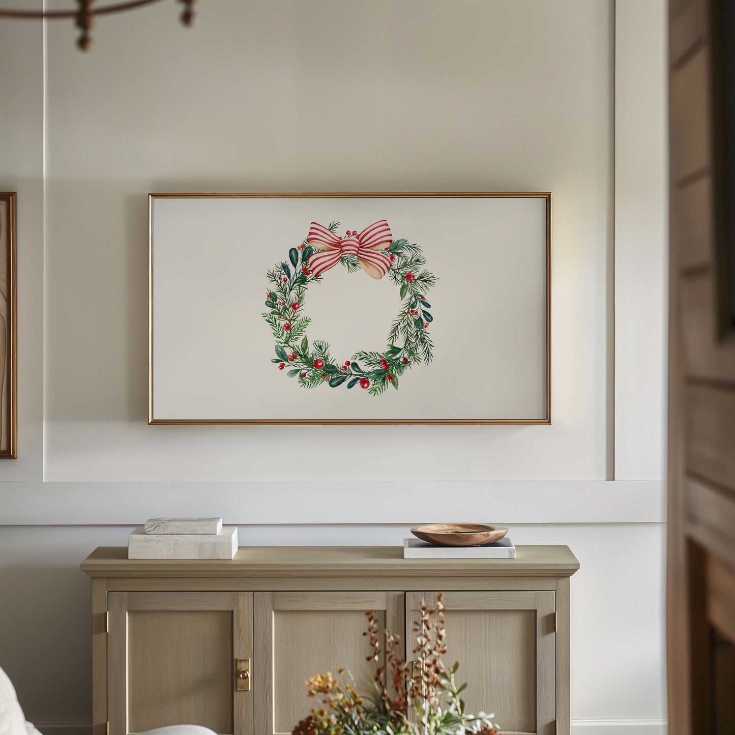Winter Christmas Wreath