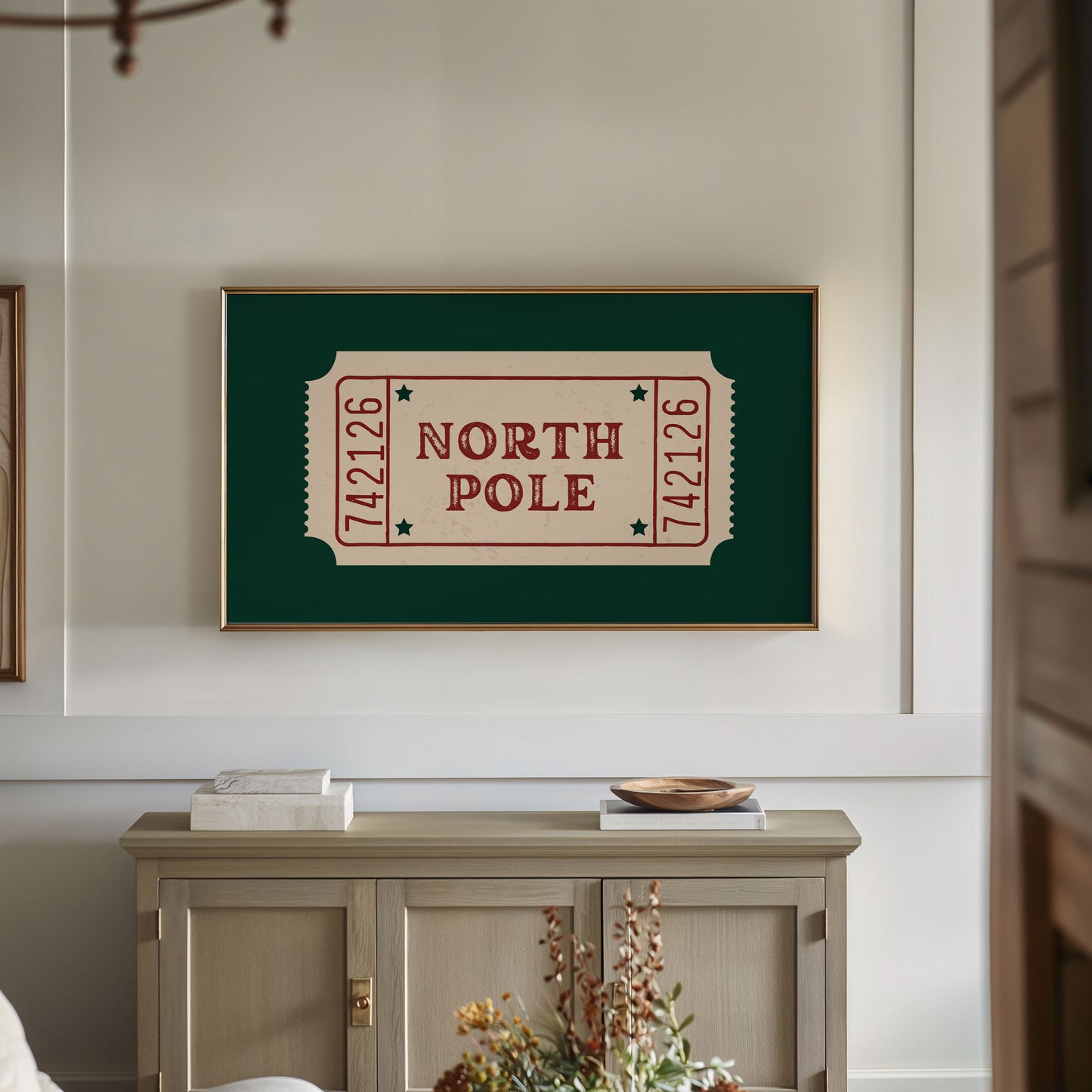 North Pole Ticket