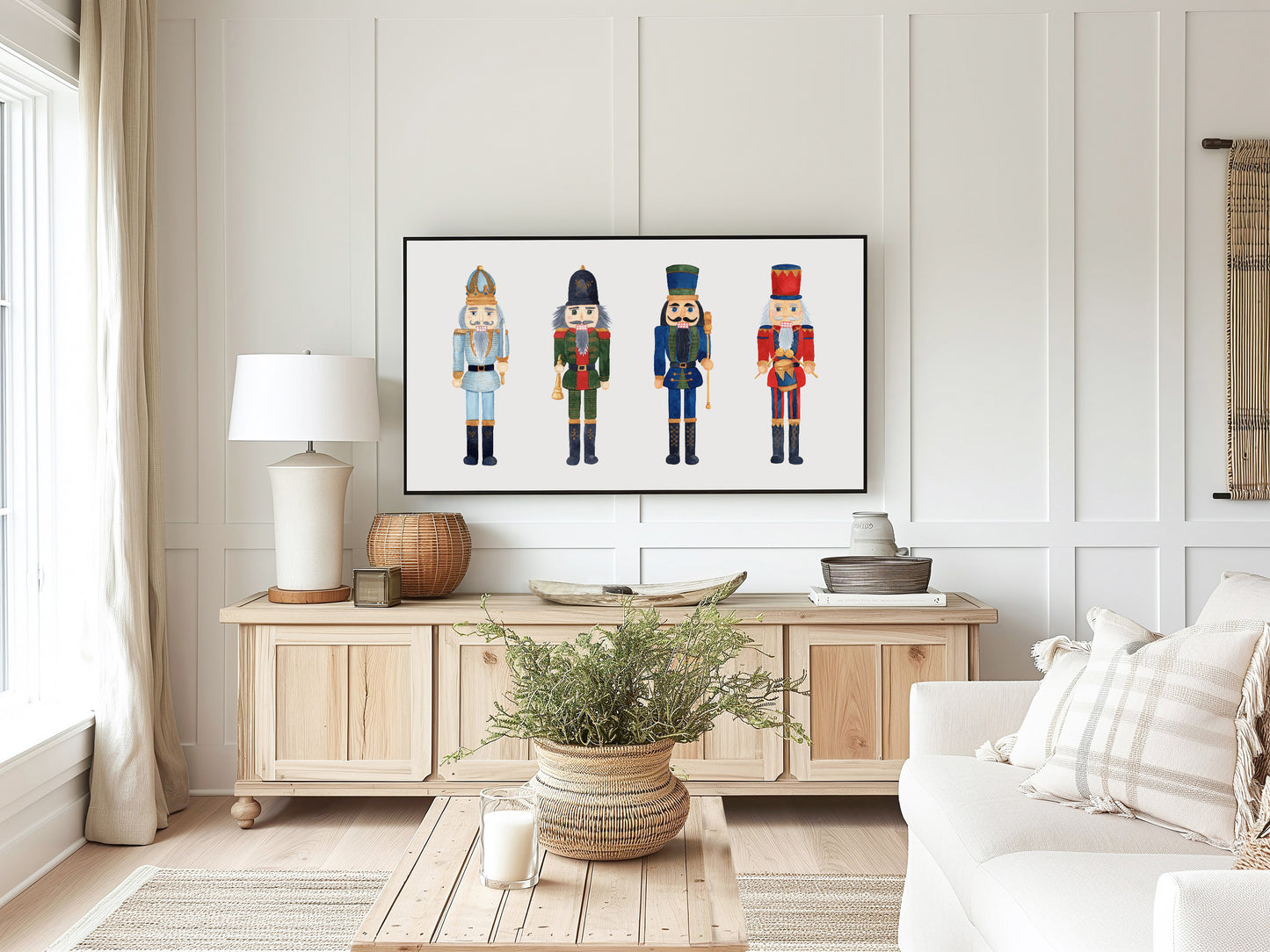Watercolor Nutcrackers