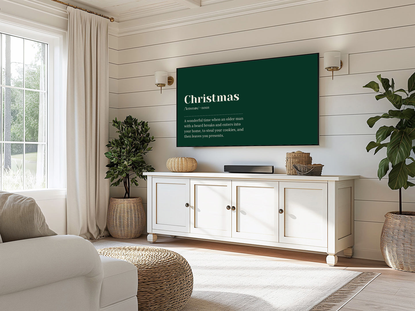 Green Christmas Definition
