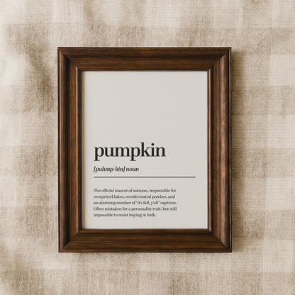 Pumpkin Definition