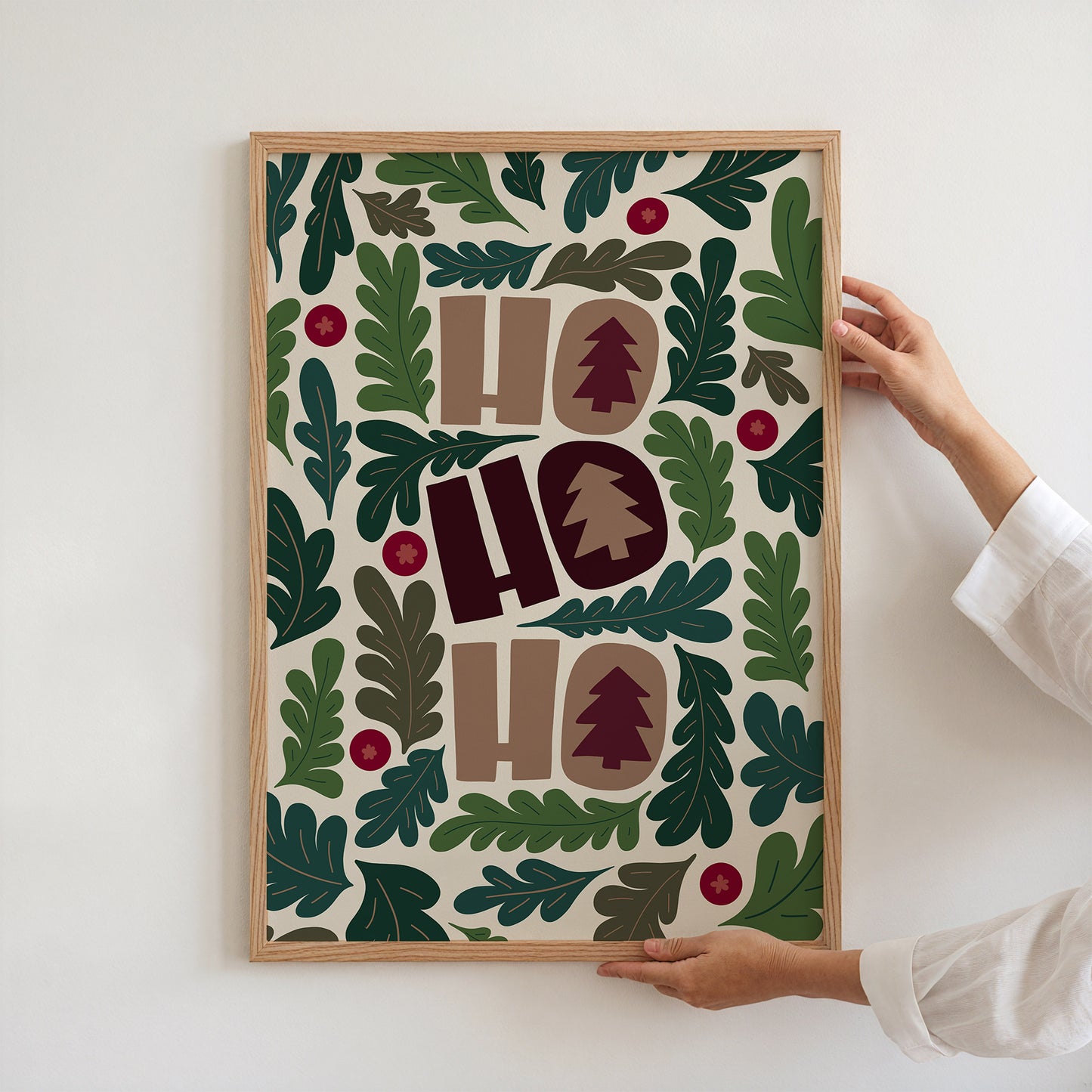 Ho Ho Ho Christmas Print