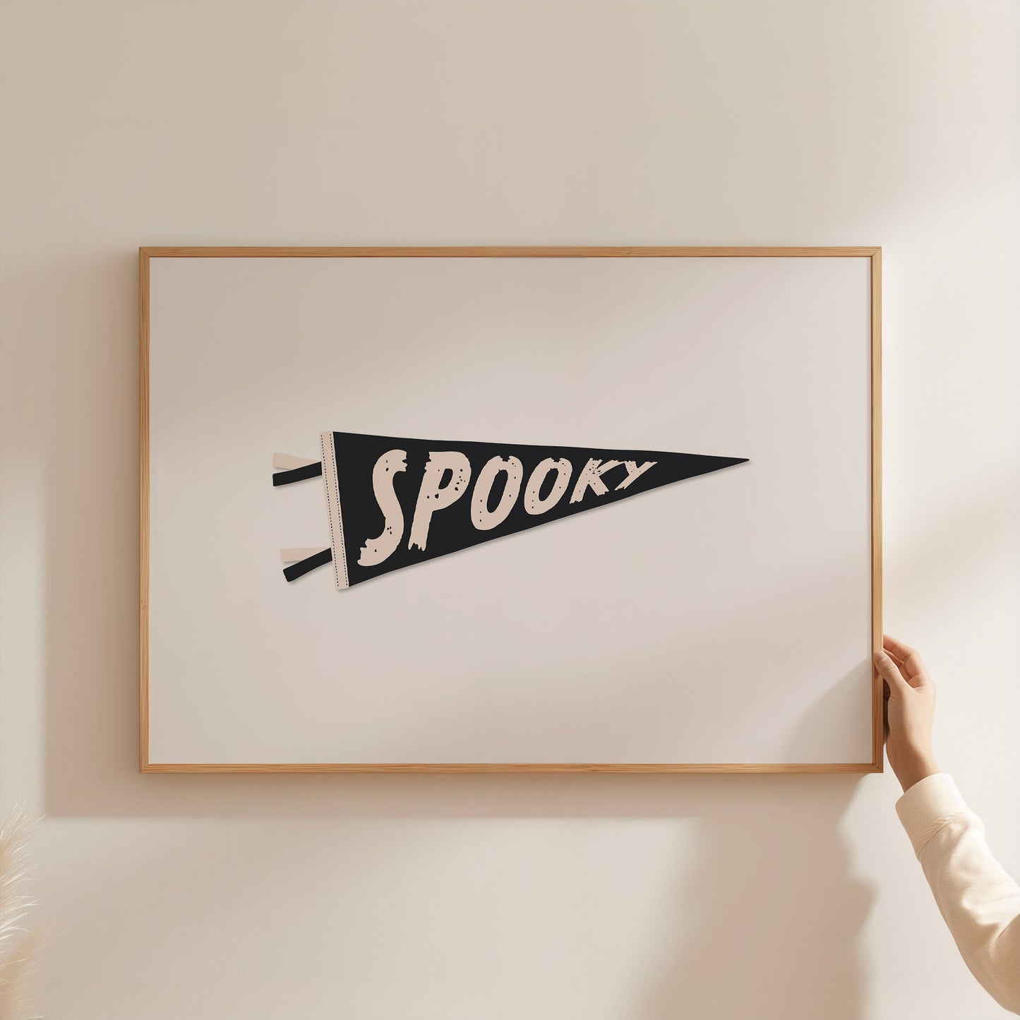 Spooky Flag Pennant