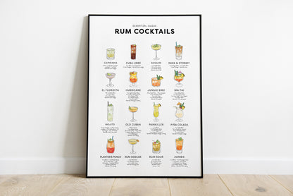 Tropical Rum Cocktail Recipes