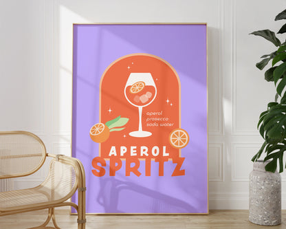 Colorful Aperol Spritz Recipe