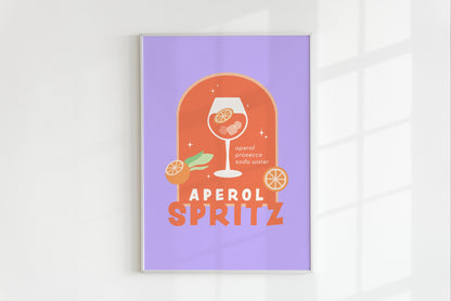 Colorful Aperol Spritz Recipe
