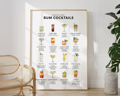 Tropical Rum Cocktail Recipes