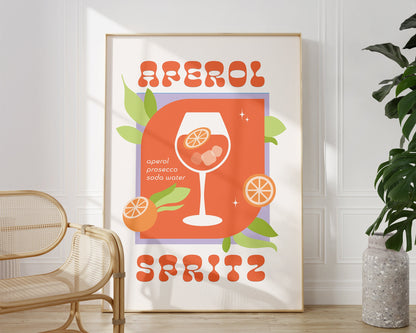 Retro Aperol Spritz