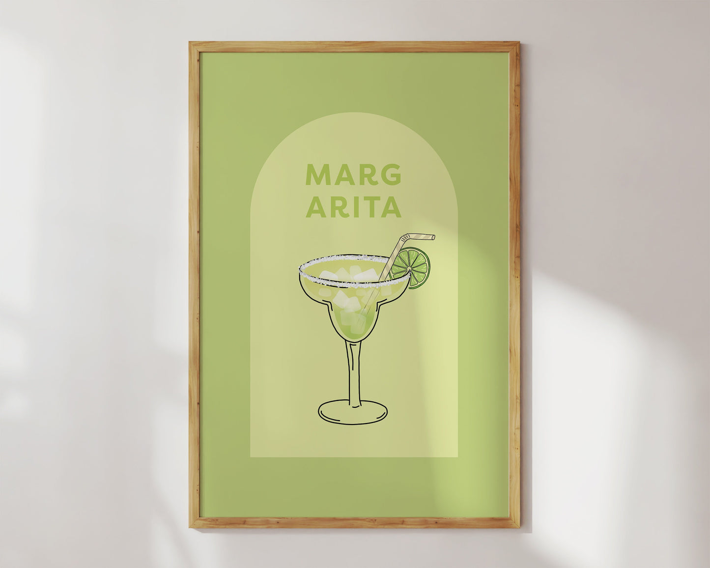 Retro Margarita Cocktail