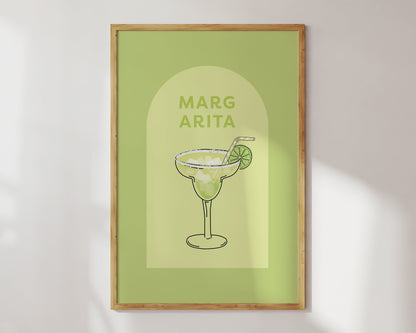 Retro Margarita Cocktail