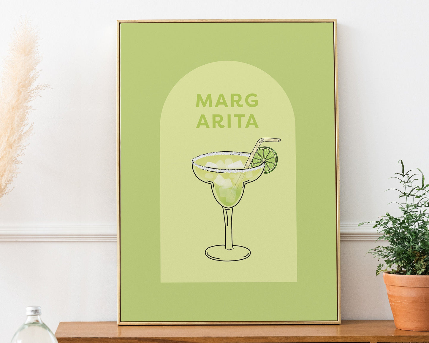 Retro Margarita Cocktail