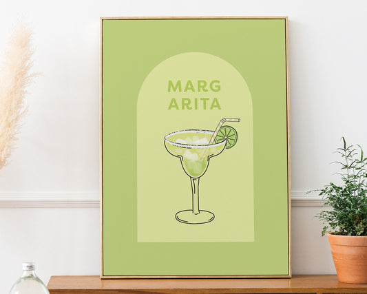 Retro Margarita Cocktail