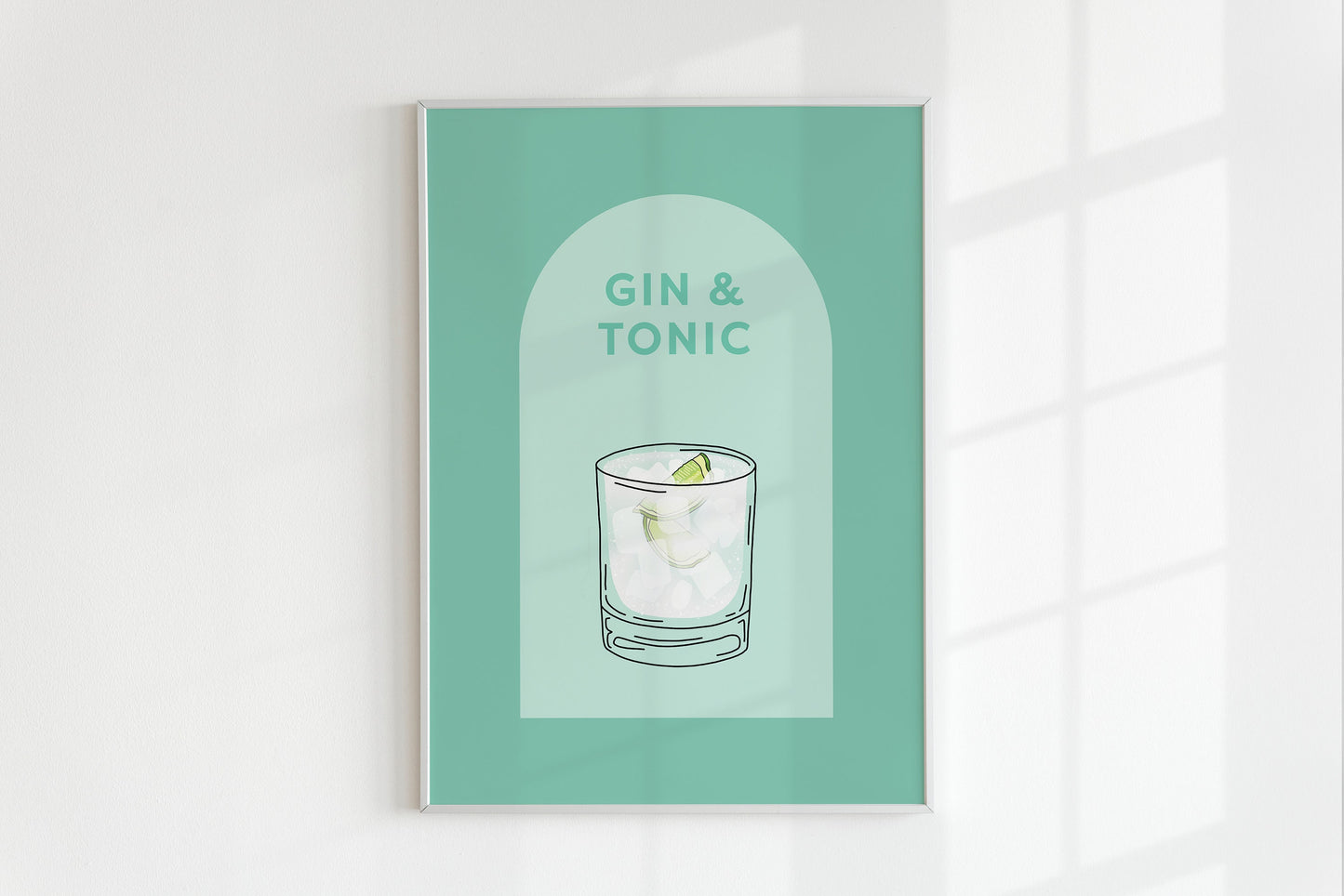 Gin and Tonic Cocktail