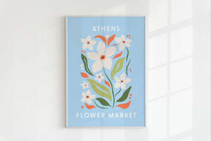 Flower Market Athens Greece