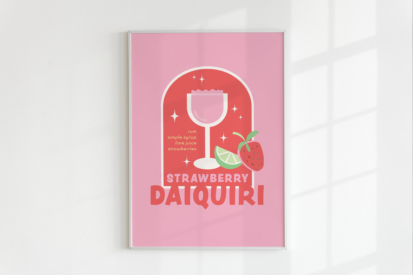 Strawberry Daiquiri Cocktail
