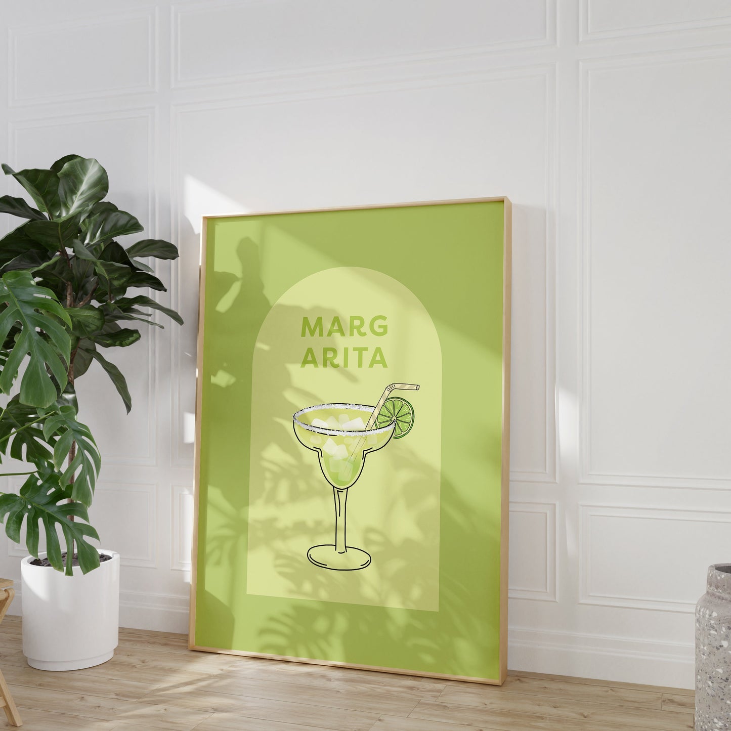 Retro Margarita Cocktail