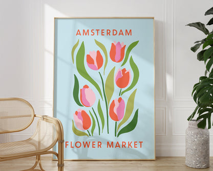 Amsterdam Flower Market