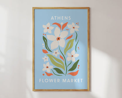 Flower Market Athens Greece