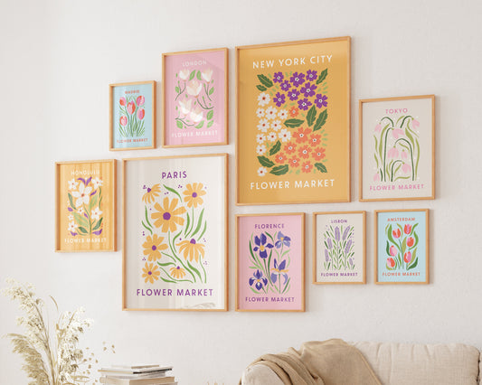 Botanical Flower Market Set