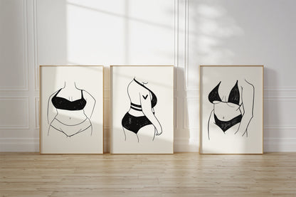 Female Body Positivity Set