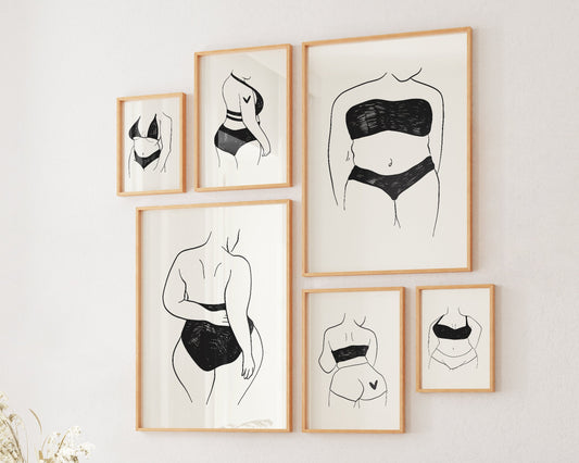 Feminist Body Art Set