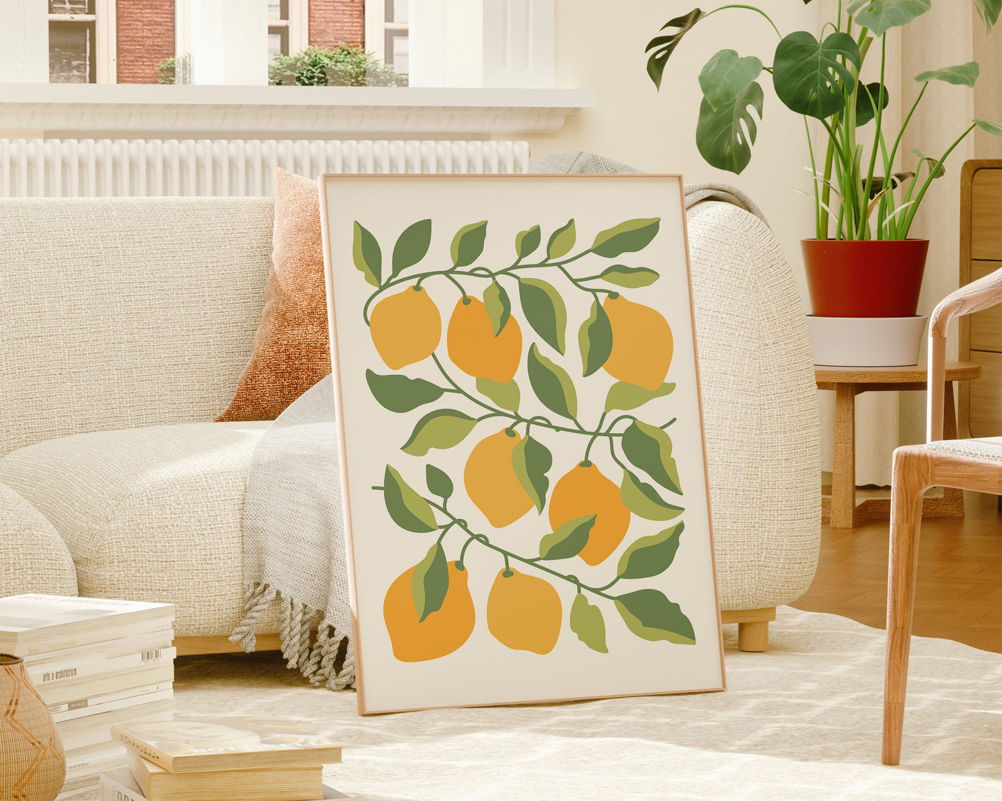 Floral Lemon Botanical Set