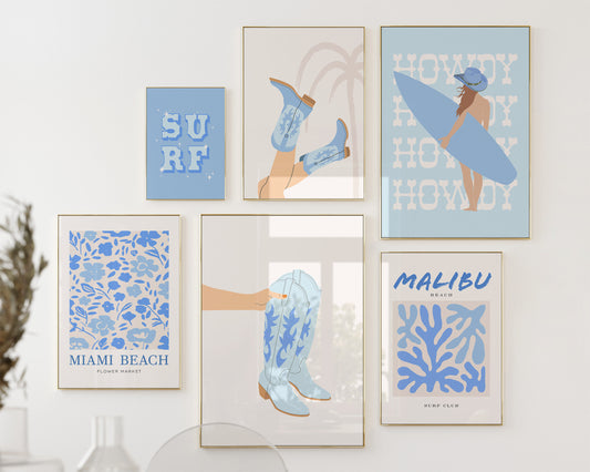 Beachy Coastal Cowgirl Set