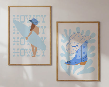 Coastal Cowgirl Surf Set