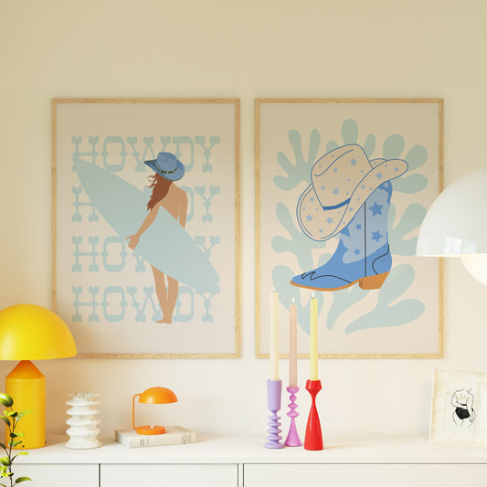 Coastal Cowgirl Surf Set
