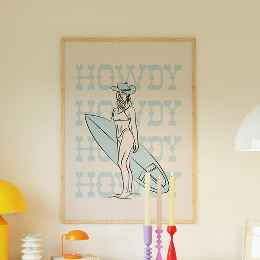 Blue Howdy Surf