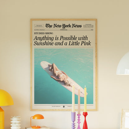 Coastal Beachy Newspaper