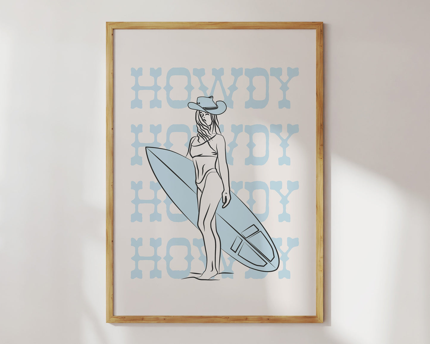 Blue Howdy Surf