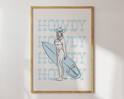 Blue Howdy Surf