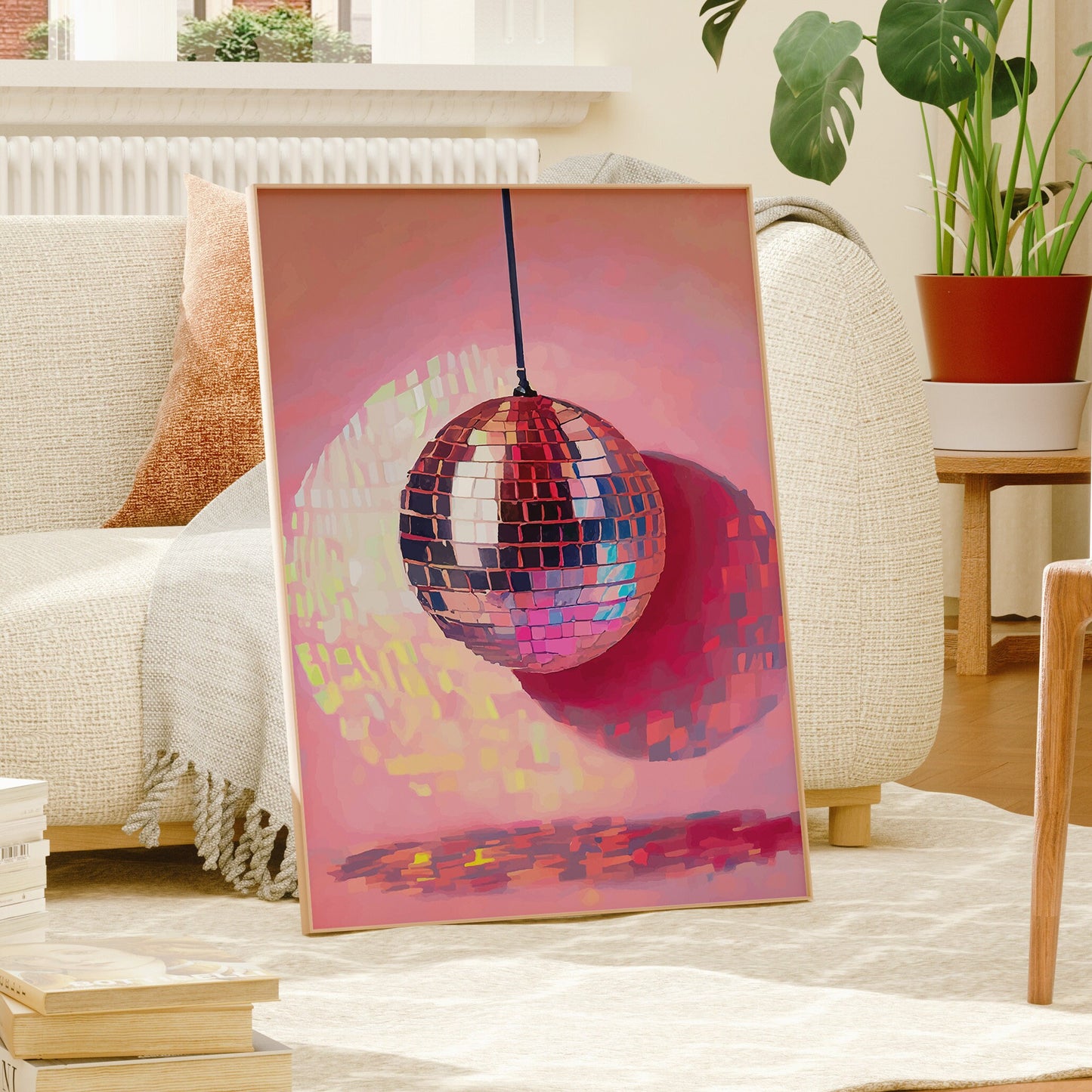 Disco Ball Painting