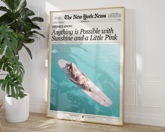 Coastal Beachy Newspaper