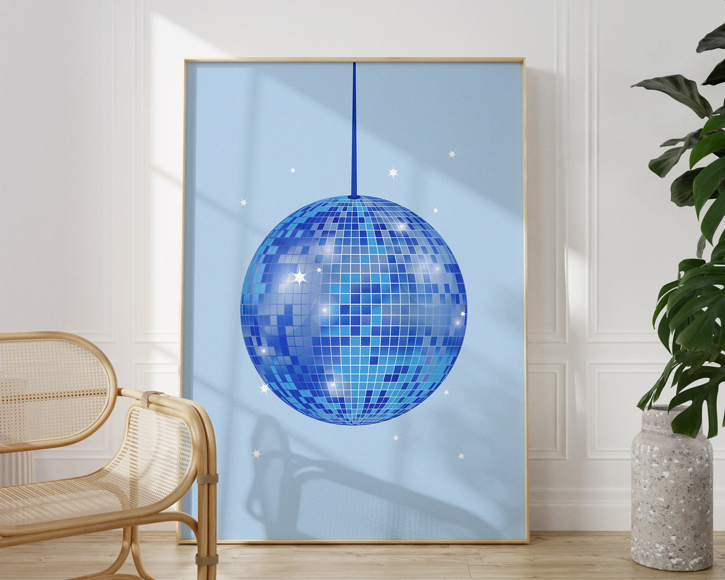 Blue Disco Ball Set
