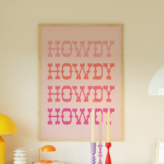 Retro Howdy
