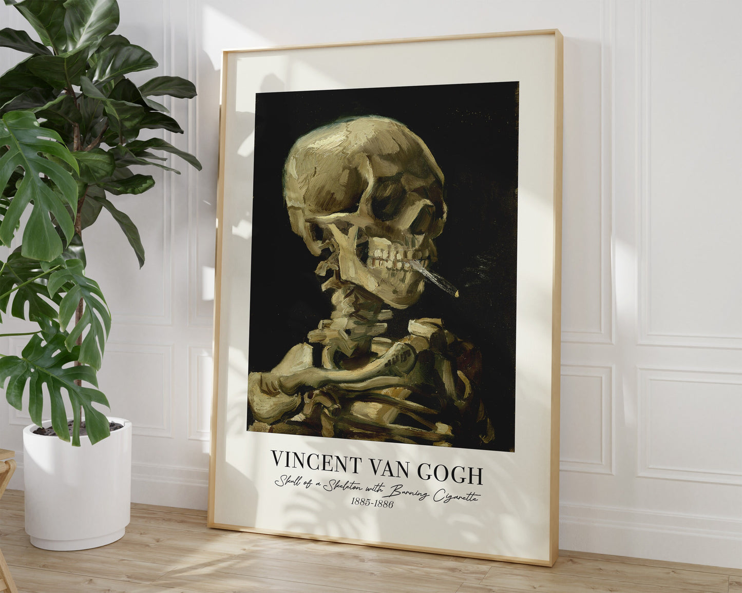 Van Gogh Skull of a Skeleton