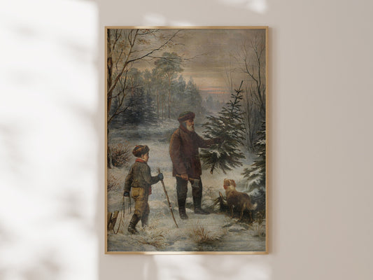 Snowy Country Winter