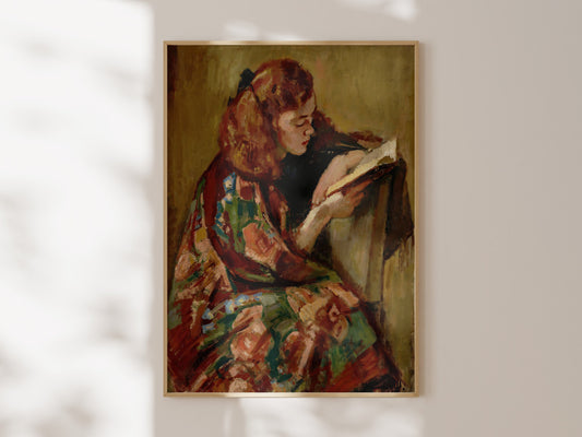 Portrait of Woman Reading