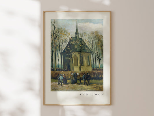 Vincent Van Gogh Church Painting