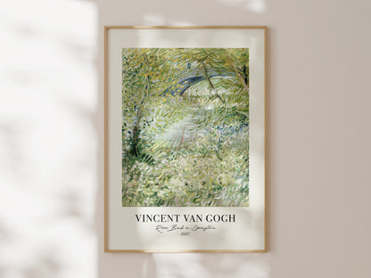 Van Gogh River Bank in Springtime