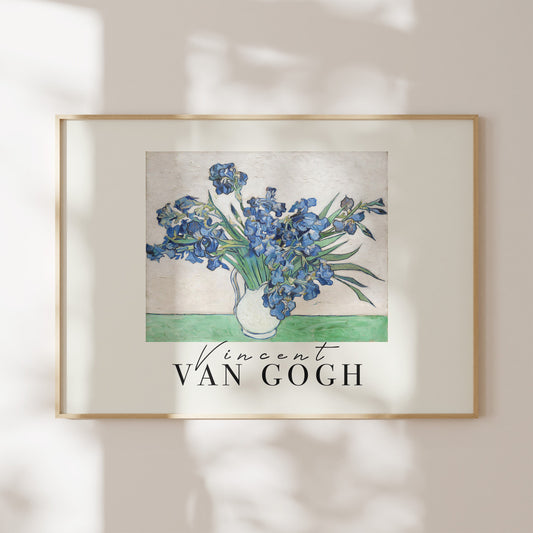 Van Gogh Irises Vase
