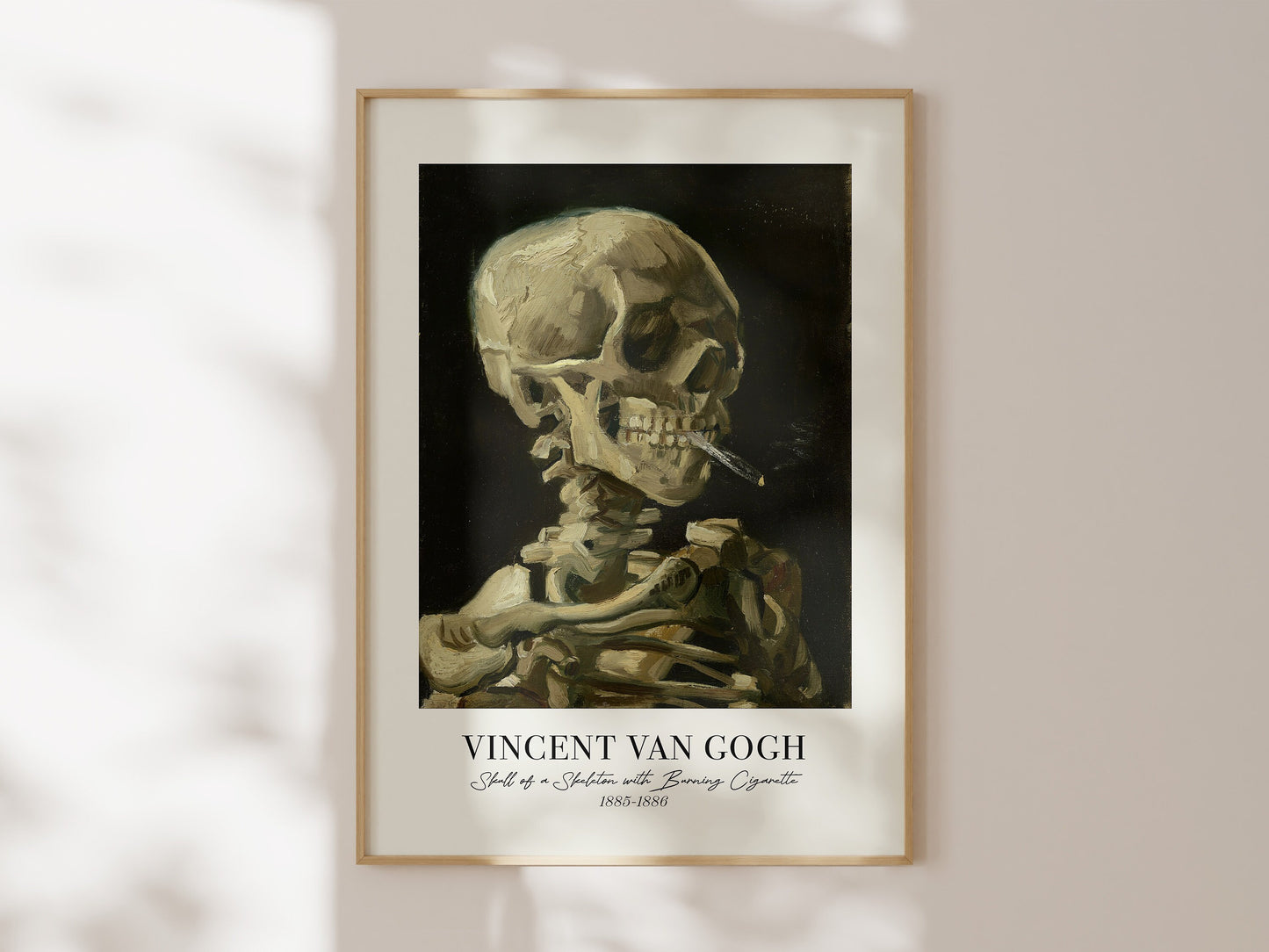 Van Gogh Skull of a Skeleton