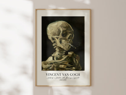 Van Gogh Skull of a Skeleton